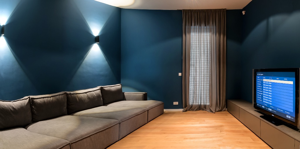 Sala de TV/Multimedia con opción de dormitorio